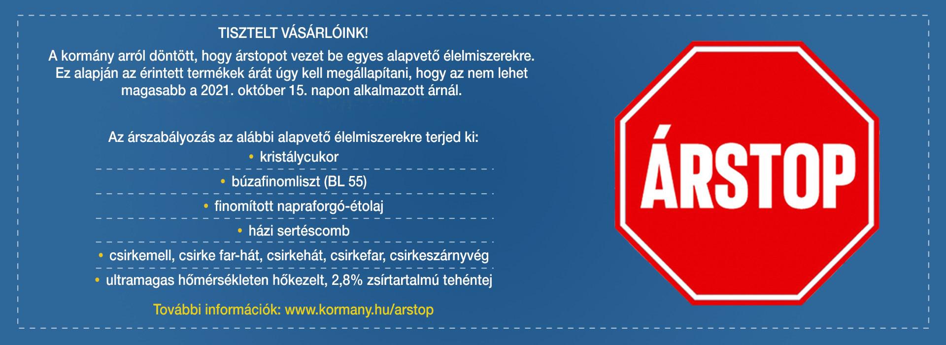 árstop április