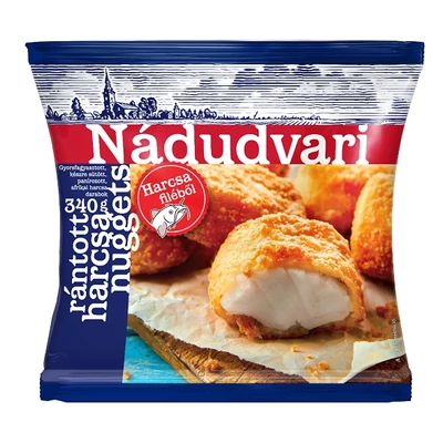 Nádudvari Panírozott harcsa nuggets 340 g