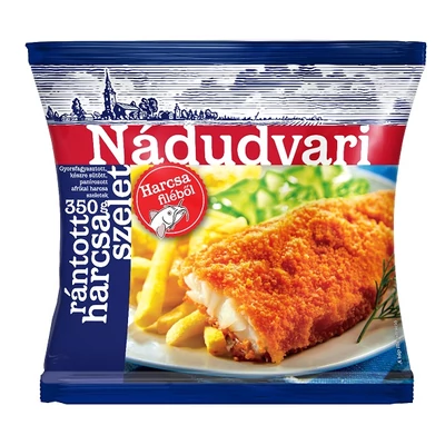 Nádudvari Panírozott harcsa szelet 350g