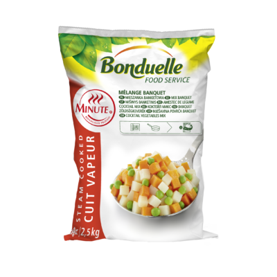 Zöldségkeverék (BONDUELLE Minute, Banquet mix) 2,5 kg
