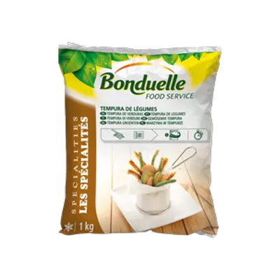 Zöldségkeverék (BONDUELLE, Tempura mix) 1 kg