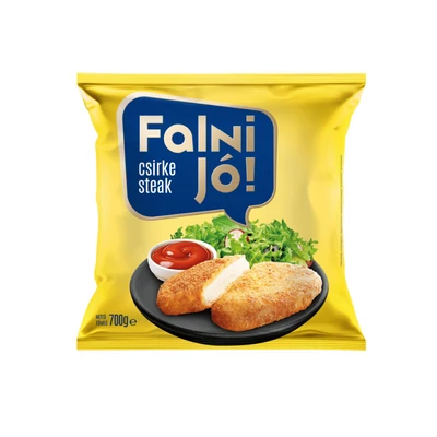 Falni Jó! Csirke steak 116 g (+/-5g)/db, 700 g