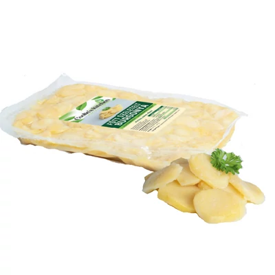 Előhűtött főtt szeletelt burgonya 4x3kg