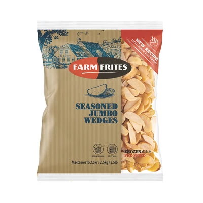 FARM FRITES Fűszeres Jumbo burgonyagerezd 2kg