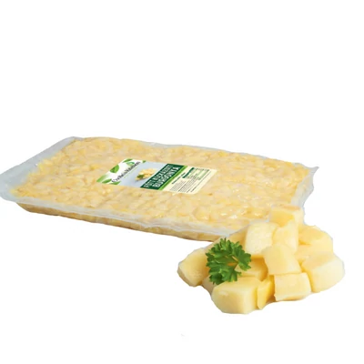 Előhűtött főtt kockázott burgonya 4x3kg