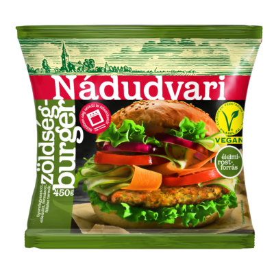 Nádudvari vegán zöldségburger 450g
