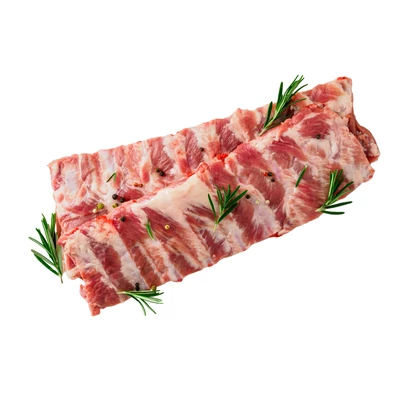 Sertésoldalas fűrészelt kb 3-4kg/vac