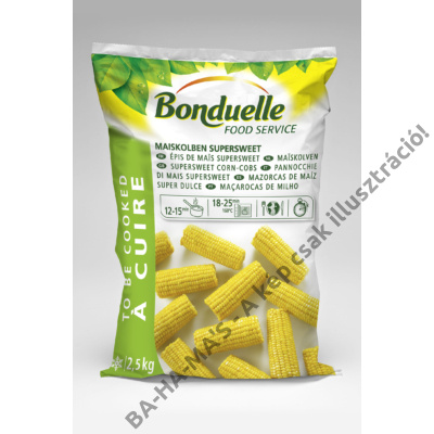 Csöves kukorica (BONDUELLE, szuperédes) 2,5 kg