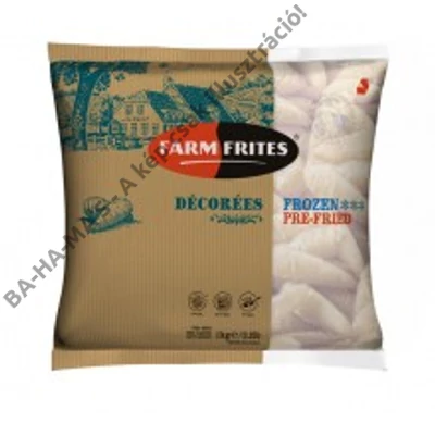 FARM FRITES Decorées tobozkrokett 1 kg