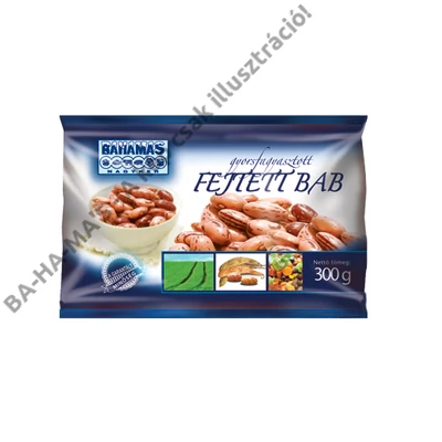 BAHAMAS fejtett bab 300 g