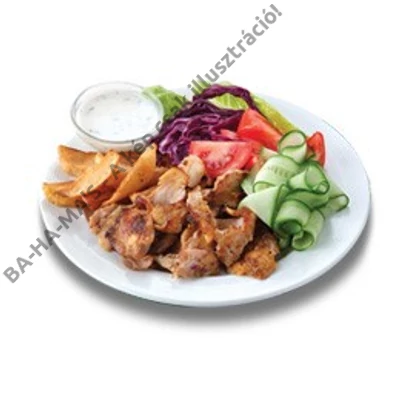 Gyros hús csirkecombfiléből (készresütött) 1,5 kg