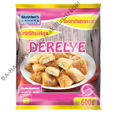 BAHAMAS túrótöltelékes derelye 600 g