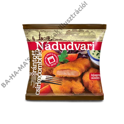 NÁDUDVARI panírozott csirke felsőcombfilé 700 g