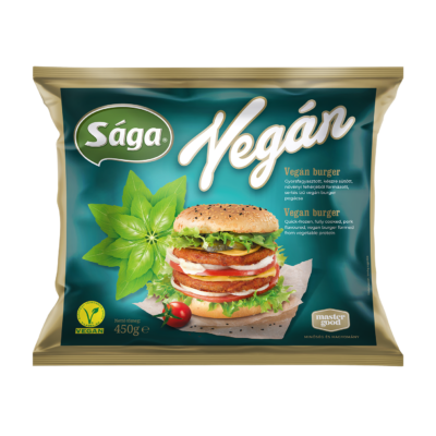 SÁGA Vegán burger 450g