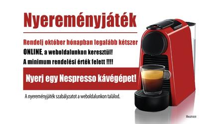 Nyerj egy Nespresso kávégépet!