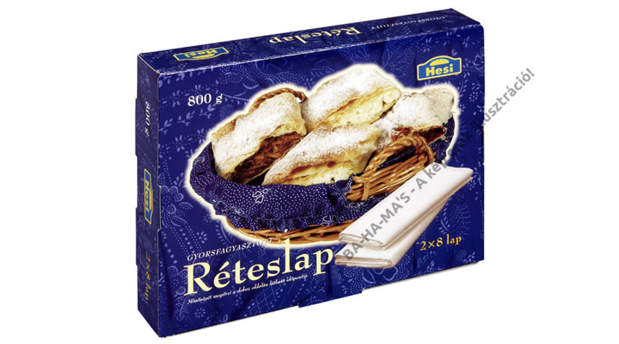 Hesi réteslap 800g - Fagyasztott áruk - BA-HA-MA'S Kft